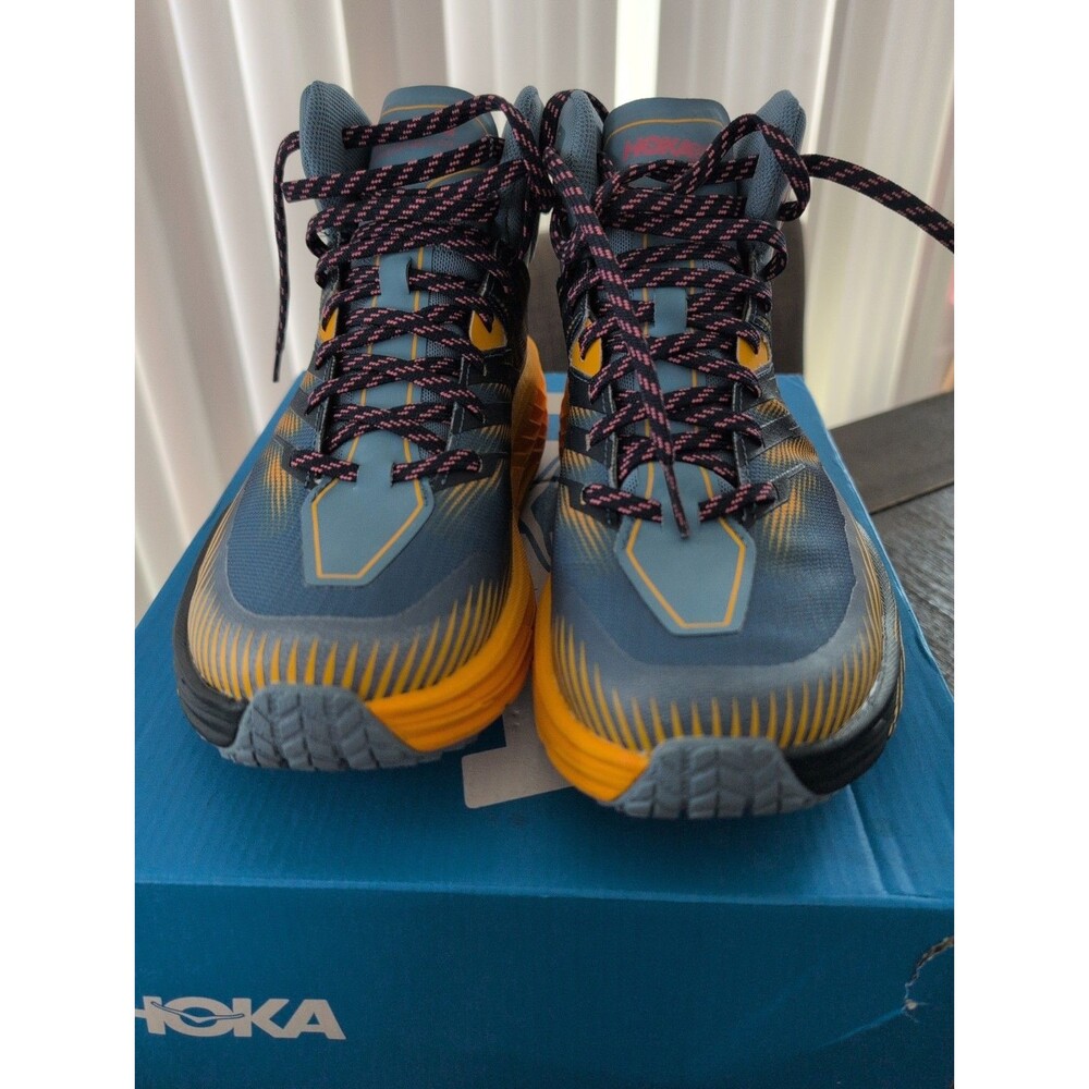 Hoka Speedgoat Mid 2 GTX Women's Hiking Shoe Sz 9.5, Worn 1x, ORIGINAL BOX - Picture 6 of 9